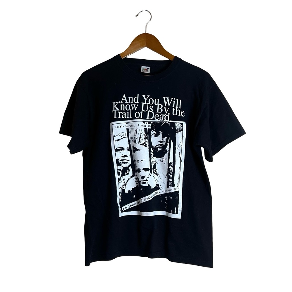 And you will know us by the‎ trail of dead graphic T shirt